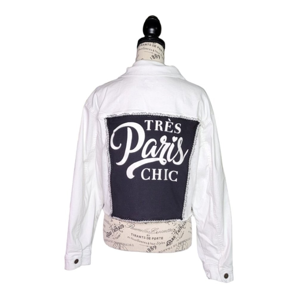Paris Refashioned Jacket Tres Chic Embellished